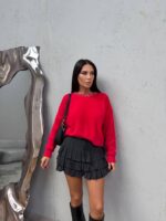 Πουλόβερ Notte Κόκκινο - Image 4