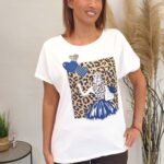 Μπλούζα Rebel λευκή κοντομάνικη