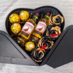 Ανδρικό δώρο σε μαύρη κασετίνα καρδιά