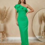 Φόρεμα maxi Celadon πράσινο