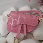 Μίνι Ροζ Saddle Τσαντάκι Μπερλόκ
