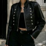 Σακάκι Matrix Μαύρο Δερματίνη